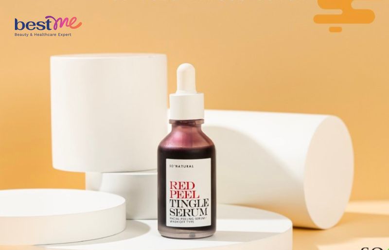Serum So'Natural tái tạo làn da Red Peel Tingle Serum