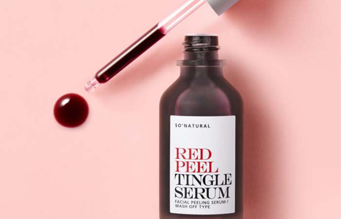 Red Peel Tingle Serum- sản phẩm chăm sóc da chuyên sâu của thương hiệu So Natural