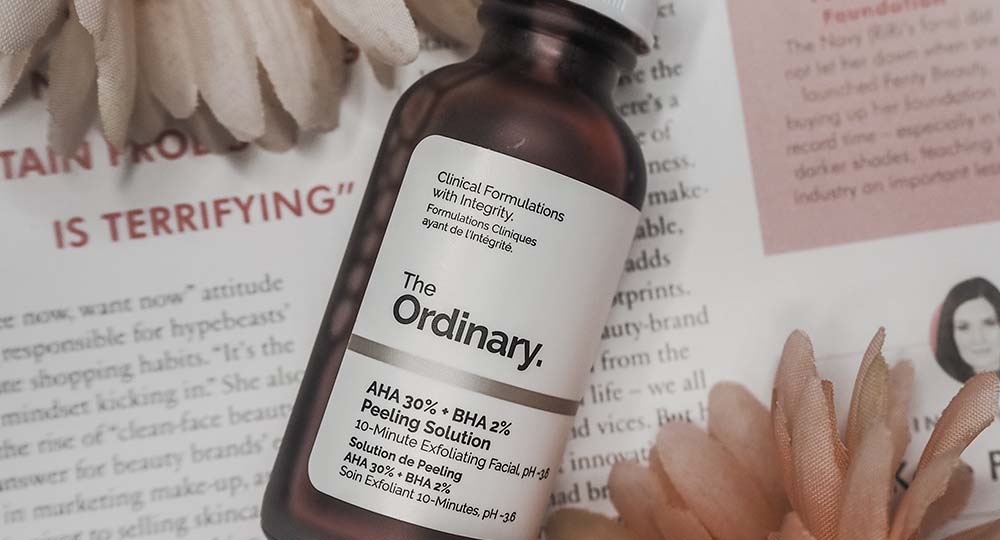The Ordinary AHA 30% + BHA 2% Peel có phù hợp cho da mụn không? 
