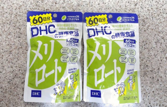 Viên uống DHC Melilot có thể hỗ trợ cải thiện chân sưng phù