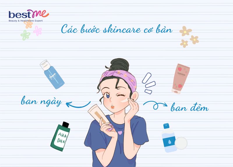 Routine chăm sóc da để làn da sớm hồi phục