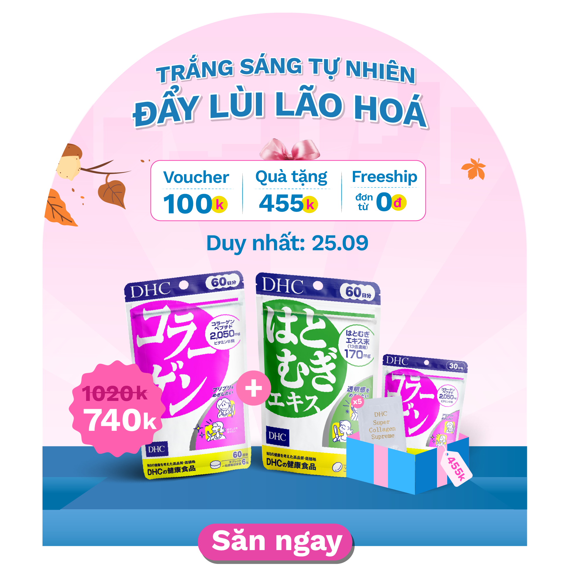 Combo sáng da, chống lão hóa 25.9