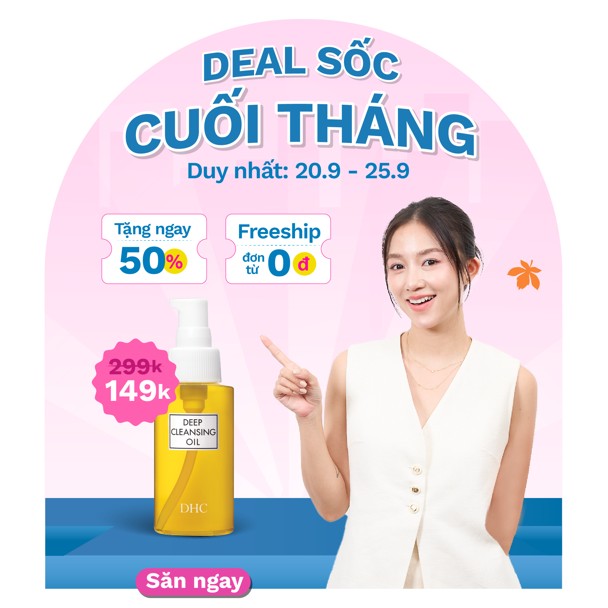 Dầu tẩy trang size S  M