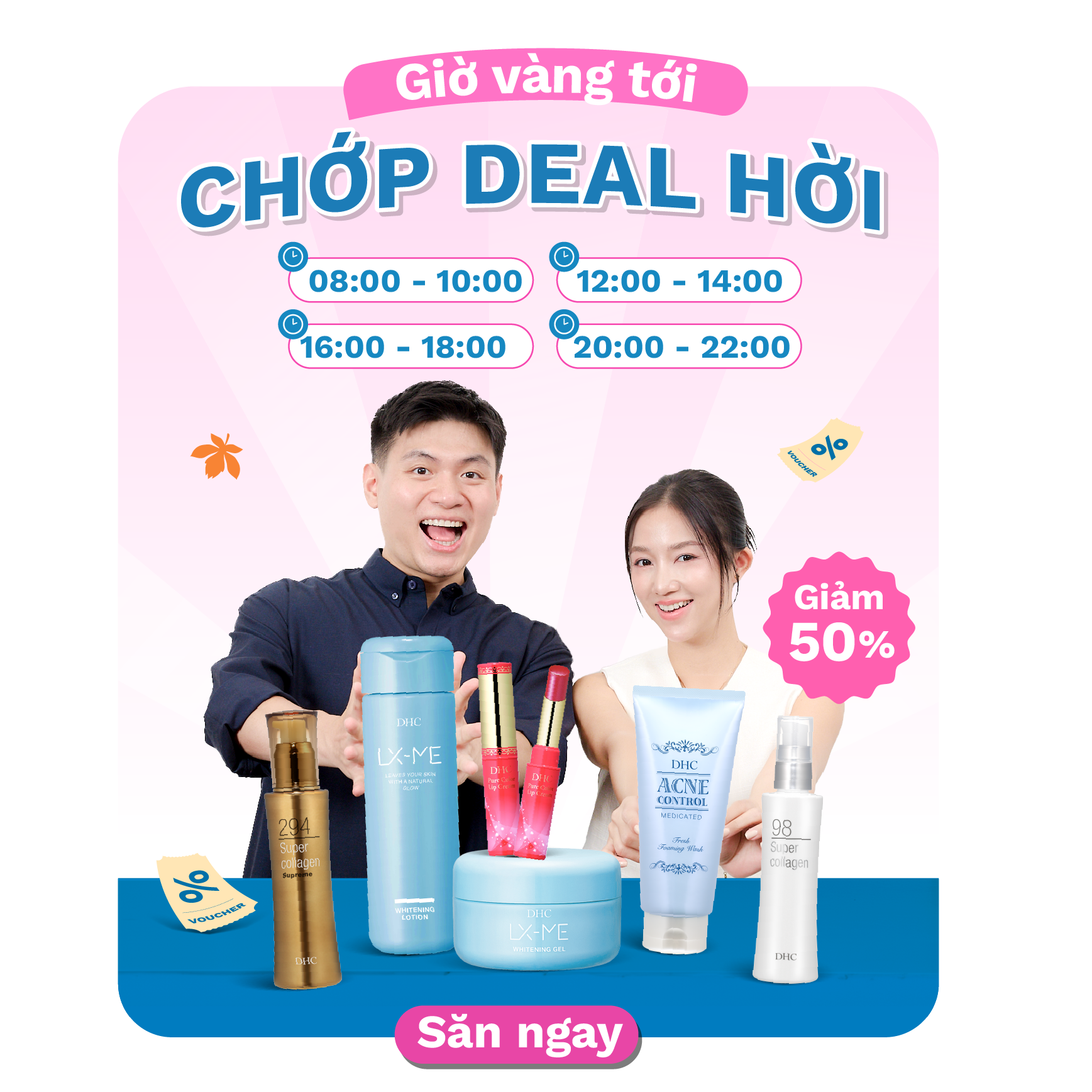 flash sale mỹ phẩm 16h