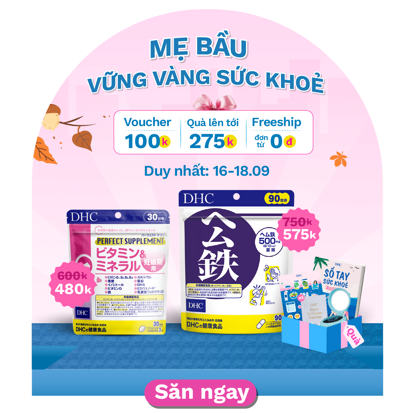 Mẹ bầu + sắt t9