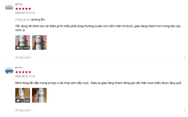 Review 2 loại xịt khoáng Eucerin có tốt không? Cho da gì? - 10