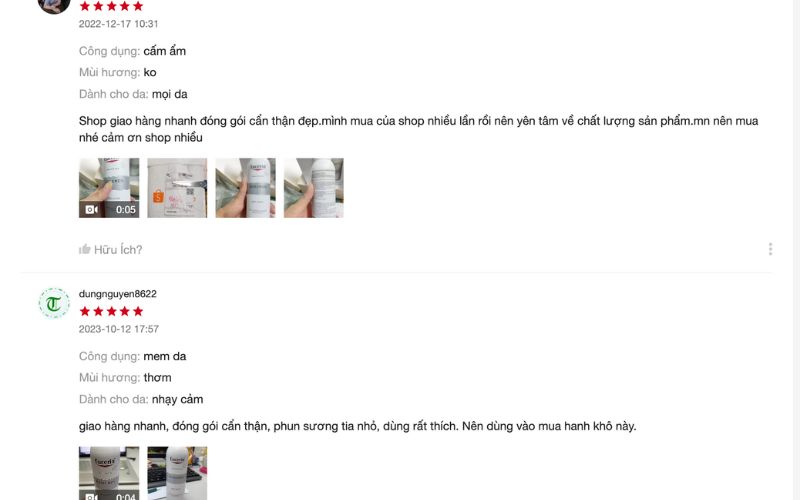 Review 2 loại xịt khoáng Eucerin có tốt không? Cho da gì? - 9