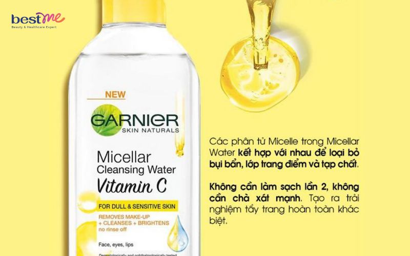 review-3-loai-nuoc-tay-trang-garnier-vang-cho-tung-loai-da-11 Review 3 loại nước tẩy trang Garnier vàng cho từng loại da - 11