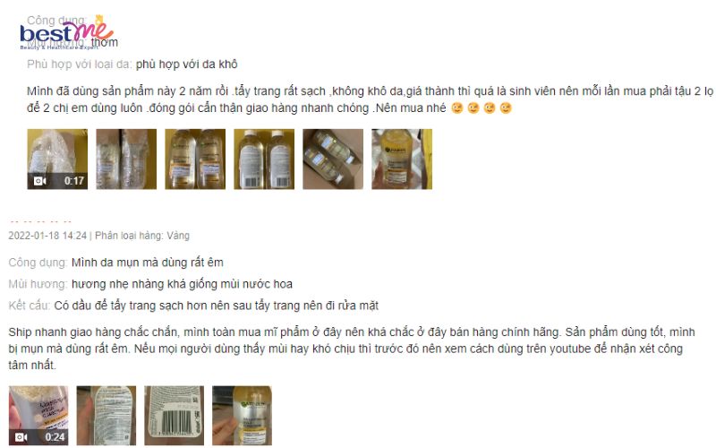 review-3-loai-nuoc-tay-trang-garnier-vang-cho-tung-loai-da-4 Review 3 loại nước tẩy trang Garnier vàng cho từng loại da - 4