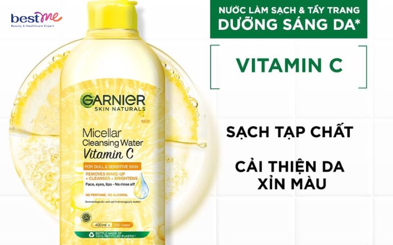 review-3-loai-nuoc-tay-trang-garnier-vang-cho-tung-loai-da-8 Review 3 loại nước tẩy trang Garnier vàng cho từng loại da - 8