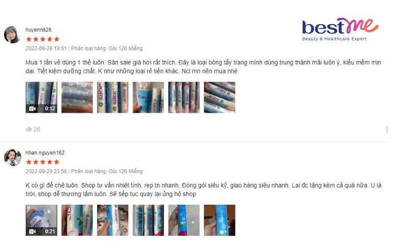 review-bong-tay-trang-jomi-uu-nhuoc-diem-cac-loai-va-gia-ban-6 Review bông tẩy trang Jomi: Ưu nhược điểm, các loại và giá bán - 6