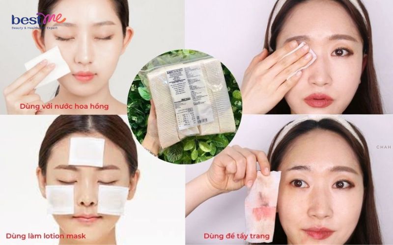 review-bong-tay-trang-muji-organic-180-mieng-cua-nhat-2023-4 Review bông tẩy trang Muji Organic 180 miếng của Nhật 2023 - 4