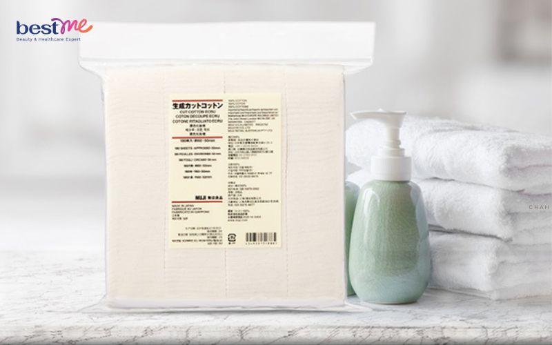 review-bong-tay-trang-muji-organic-180-mieng-cua-nhat-2023-5 Review bông tẩy trang Muji Organic 180 miếng của Nhật 2023 - 5