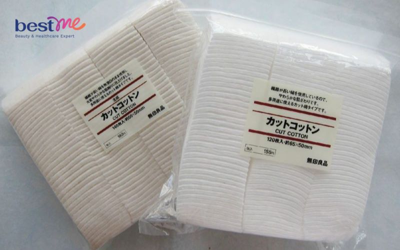 review-bong-tay-trang-muji-organic-180-mieng-cua-nhat-2023-9 Review bông tẩy trang Muji Organic 180 miếng của Nhật 2023 - 9
