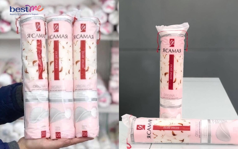 review-bong-tay-trang-nga-rcamar-120-mieng-gia-re-chat-luong-tot-1 Review bông tẩy trang Nga Rcamar 120 miếng giá rẻ, chất lượng tốt - 1