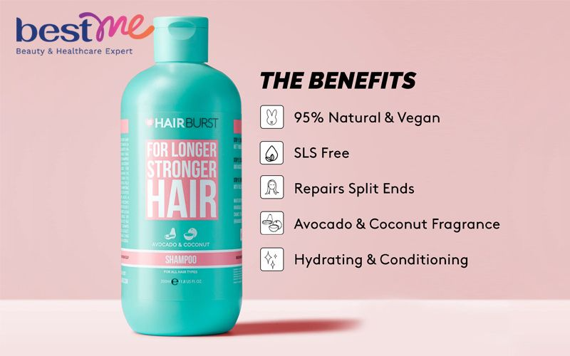 [Review] Cặp dầu gội xả Hair Burst kích thích tóc mọc nhanh dài - 3