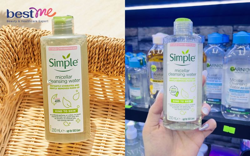 review-chi-tiet-nuoc-tay-trang-simple-micellar-cleansing-water-tu-a-z-11 Review chi tiết nước tẩy trang Simple Micellar Cleansing Water từ A-Z - 11