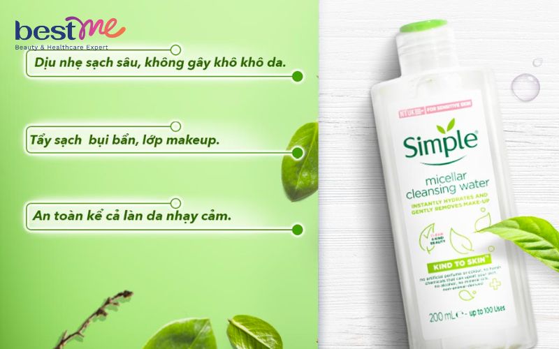 review-chi-tiet-nuoc-tay-trang-simple-micellar-cleansing-water-tu-a-z-5 Review chi tiết nước tẩy trang Simple Micellar Cleansing Water từ A-Z - 5