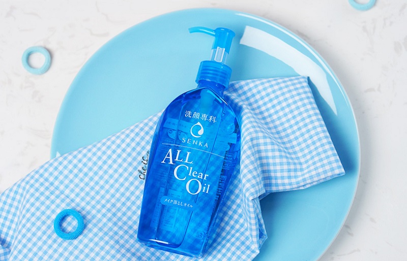Review dầu tẩy trang Senka All Clear Oil