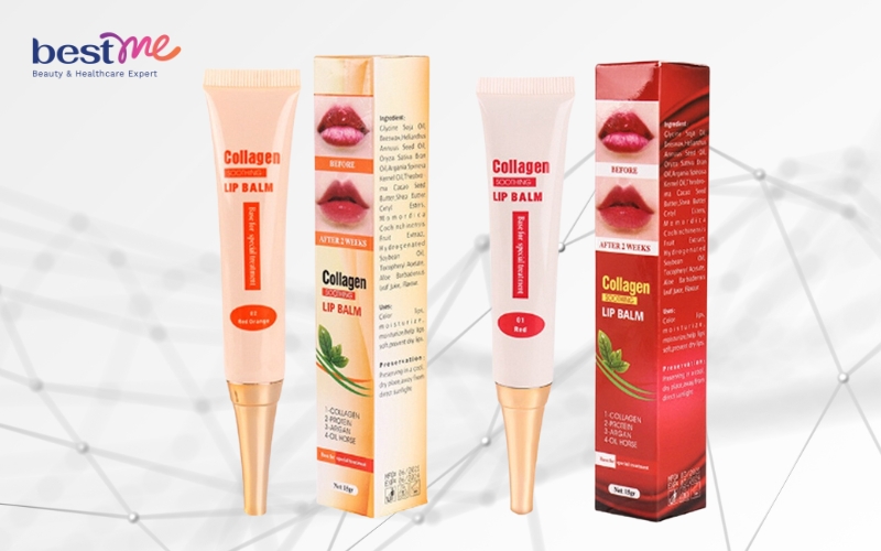 review-duong-kich-mau-moi-collagen-lip-balm-cho-moi-sau-xam-2 Review dưỡng kích màu môi Collagen Lip Balm cho môi sau xăm - 2