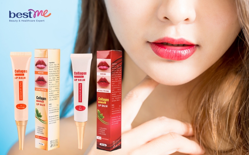 review-duong-kich-mau-moi-collagen-lip-balm-cho-moi-sau-xam-5 Review dưỡng kích màu môi Collagen Lip Balm cho môi sau xăm - 5