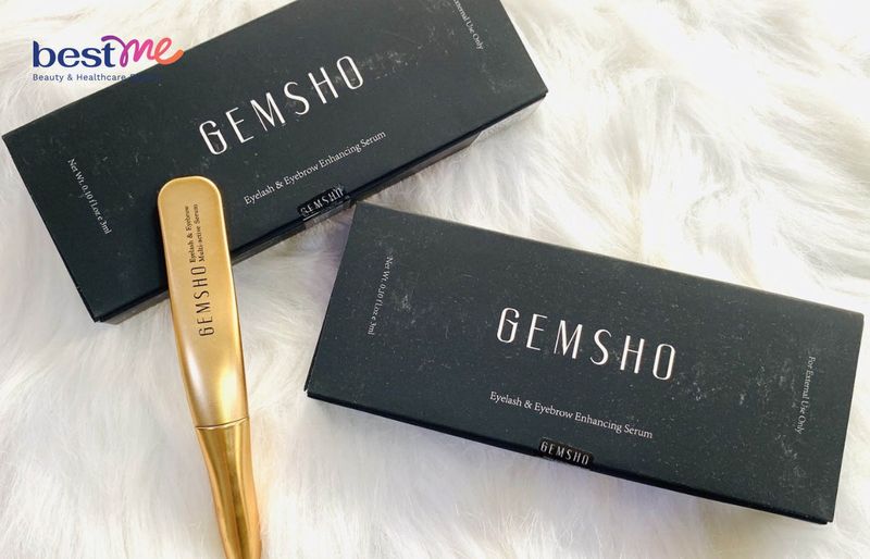 Review dưỡng mi Gemsho Eyelash & Eyebrow