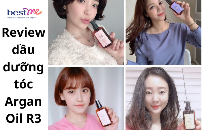  Dầu dưỡng tóc Argan Oil R3 Hàn Quốc được đông đảo chị em tin dùng