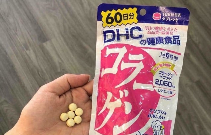 Viên uống collagen DHC giúp bạn chống lão hóa từ bên trong