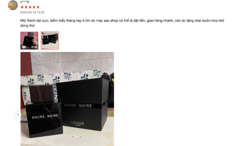 REVIEW hương nước hoa Encre Noire Lalique cho nam - 7