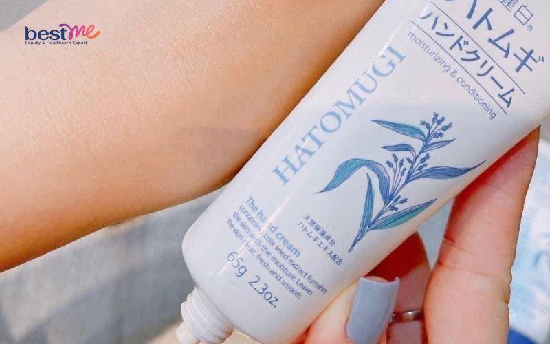 review-kem-duong-da-tay-hatomugi-hand-cream-co-tot-khong-3 Review kem dưỡng da tay Hatomugi Hand Cream có tốt không? - 3