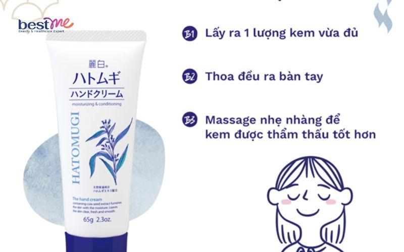 review-kem-duong-da-tay-hatomugi-hand-cream-co-tot-khong-5 Review kem dưỡng da tay Hatomugi Hand Cream có tốt không? - 5