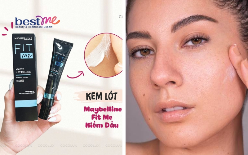 review-kem-lot-maybelline-fit-me-co-tot-khong-gia-bao-nhieu-4 Review kem lót Maybelline Fit Me có tốt không? Giá bao nhiêu? - 4