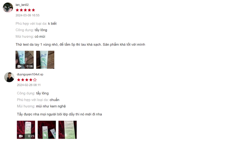 Review kem tẩy lông Lưu Ly có tốt không? Giá bao nhiêu? - 8