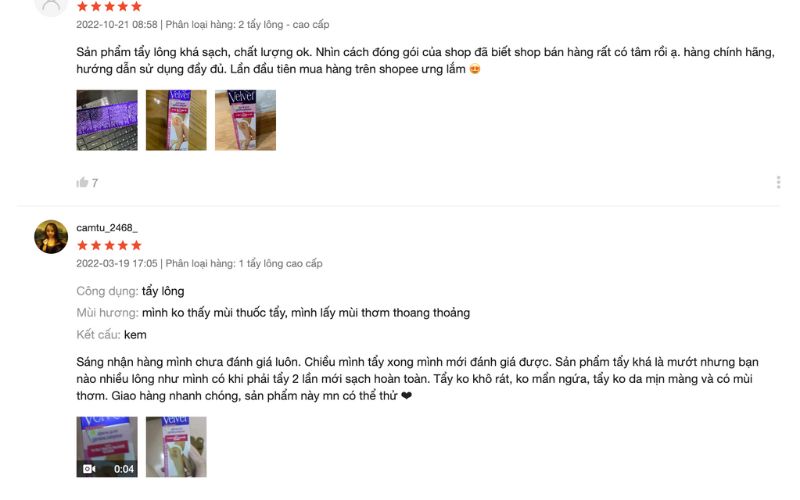 Review kem tẩy lông Velvet và hướng dẫn cách dùng chi tiết - 7