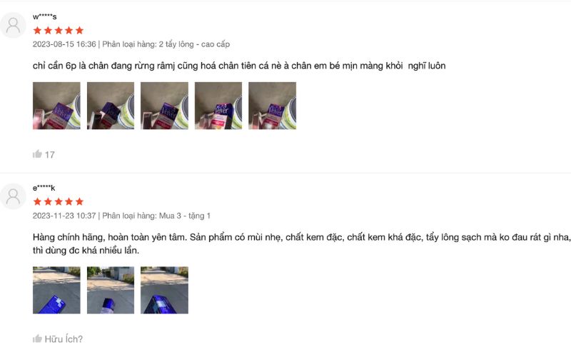 Review kem tẩy lông Velvet và hướng dẫn cách dùng chi tiết - 8