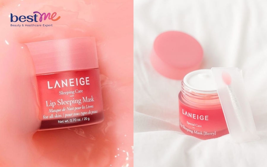 review-mat-na-ngu-duong-moi-laneige-duong-am-cho-moi-hong-3 Review mặt nạ ngủ dưỡng môi Laneige dưỡng ẩm cho môi hồng - 3