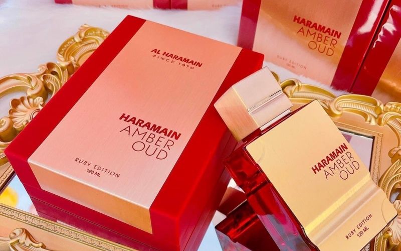 Review nước hoa Haramain Amber Oud Rouge thơm lâu cho nam - 2