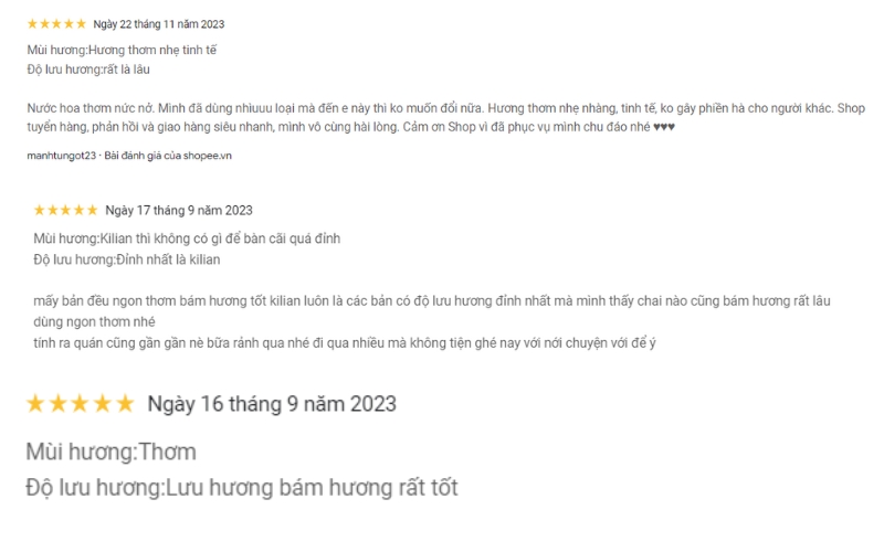Review nước hoa Kilian đỏ Rolling in Love đầy ngọt ngào - 5