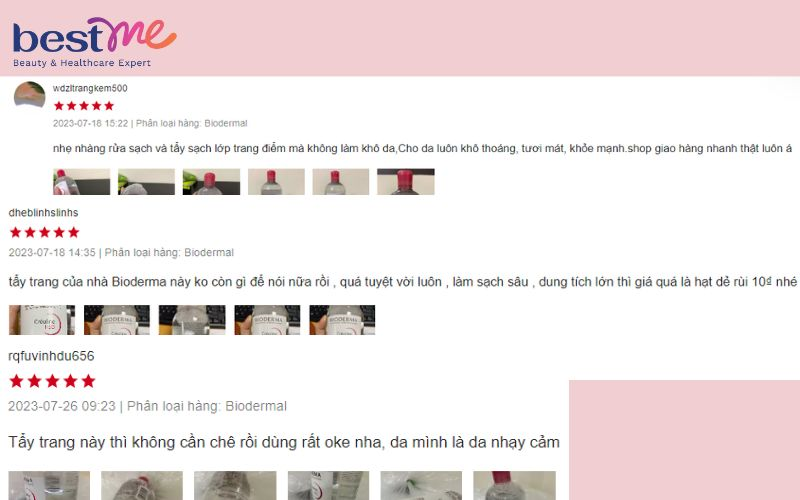review-nuoc-tay-trang-bioderma-hong-sensibio-h2o-danh-cho-da-gi-5 Review nước tẩy trang Bioderma hồng Sensibio H2O dành cho da gì? - 5