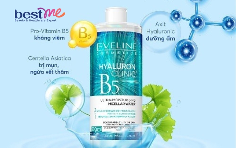 review-nuoc-tay-trang-eveline-b5-hyaluron-clinic-co-tot-khong-4 Review nước tẩy trang Eveline B5 Hyaluron Clinic có tốt không? - 4
