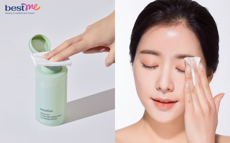review-nuoc-tay-trang-innisfree-tra-xanh-green-tea-cleansing-water-4 Review nước tẩy trang Innisfree trà xanh Green Tea Cleansing Water - 4