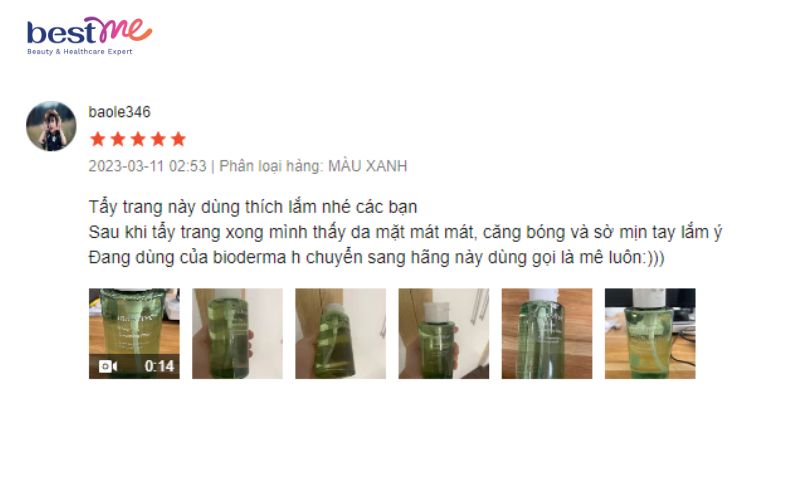 review-nuoc-tay-trang-innisfree-tra-xanh-green-tea-cleansing-water-5 Review nước tẩy trang Innisfree trà xanh Green Tea Cleansing Water - 5