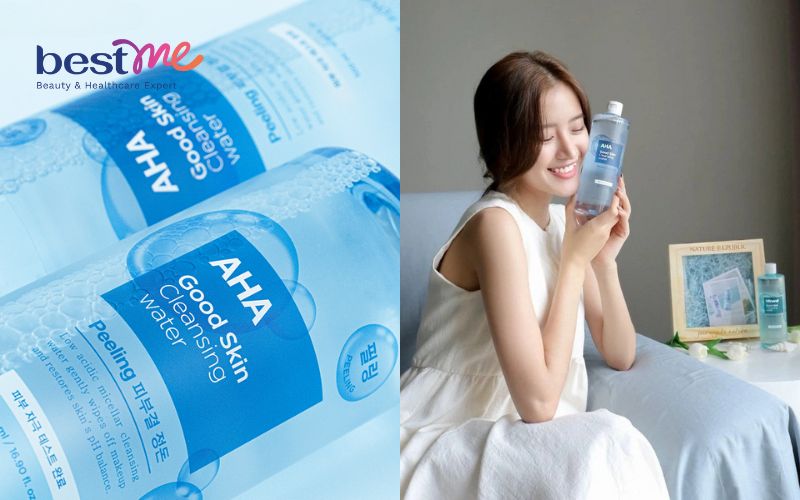 review-nuoc-tay-trang-nature-republic-aha-good-skin-7 Review nước tẩy trang Nature Republic AHA Good Skin - 7