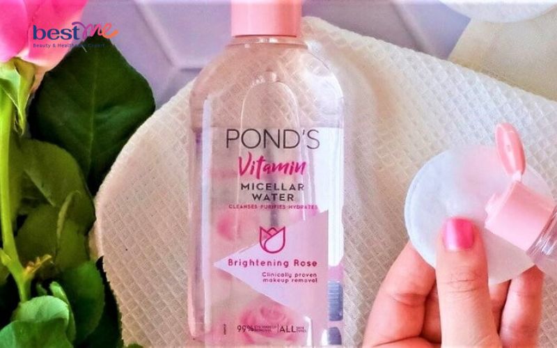 review-nuoc-tay-trang-ponds-vitamin-micellar-water-co-con-khong-4 Review nước tẩy trang Pond's Vitamin Micellar Water có cồn không? - 4
