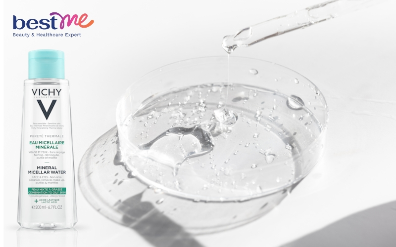 Review nước tẩy trang Vichy giàu khoáng chất làm sạch sâu và dịu da - 3