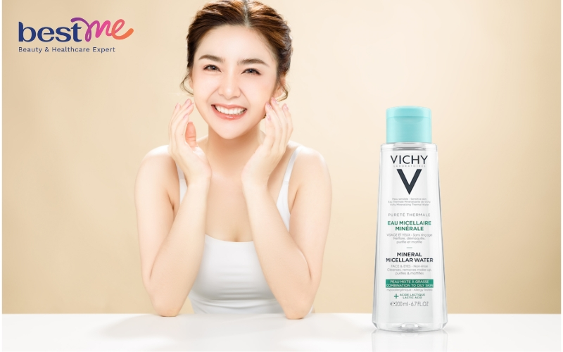Review nước tẩy trang Vichy giàu khoáng chất làm sạch sâu và dịu da - 4