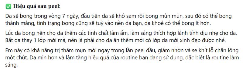 Một số review của khách hàng sau khi sử dụng sản phẩm