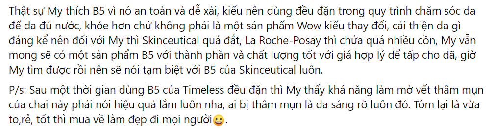Tìm hiểu Serum phục hồi da Timeless Vitamin B5 có gì mà HOT thế? - 5