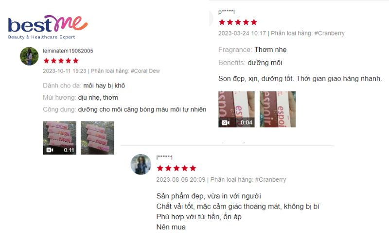 review-son-duong-espoir-nowear-glow-lip-balm-thuan-chay-7 Review son dưỡng Espoir Nowear Glow Lip Balm thuần chay - 7