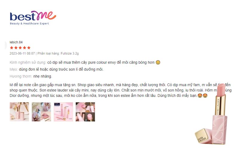 review-son-duong-estee-lauder-pure-color-envy-lip-balm-6 Review son dưỡng Estee Lauder Pure Color Envy Lip Balm - 6